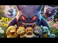 I Simulated 8 Pokemon Pet In Real Life | Gengar does things you wouldn't expect...😈😈