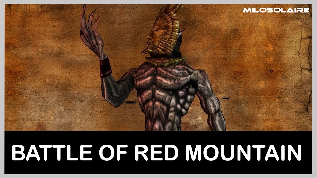 Battle of Red Mountain Read by Dagoth Ur YouTube