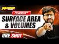 SURFACE AREA AND VOLUMES in 1 Shot: FULL CHAPTER | Class 9th Math