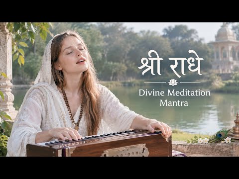 Radhe Radhe Soulful Chanting | Peaceful Krishna Bhajan | Divine Meditation Mantra