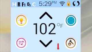 Hot Tub Control Panel Overview   Touchscreen