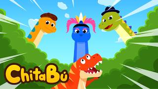 The Biggest and Strongest Dinosaurs 🦕🦖 | Nursery Rhymes | #ChitaBú