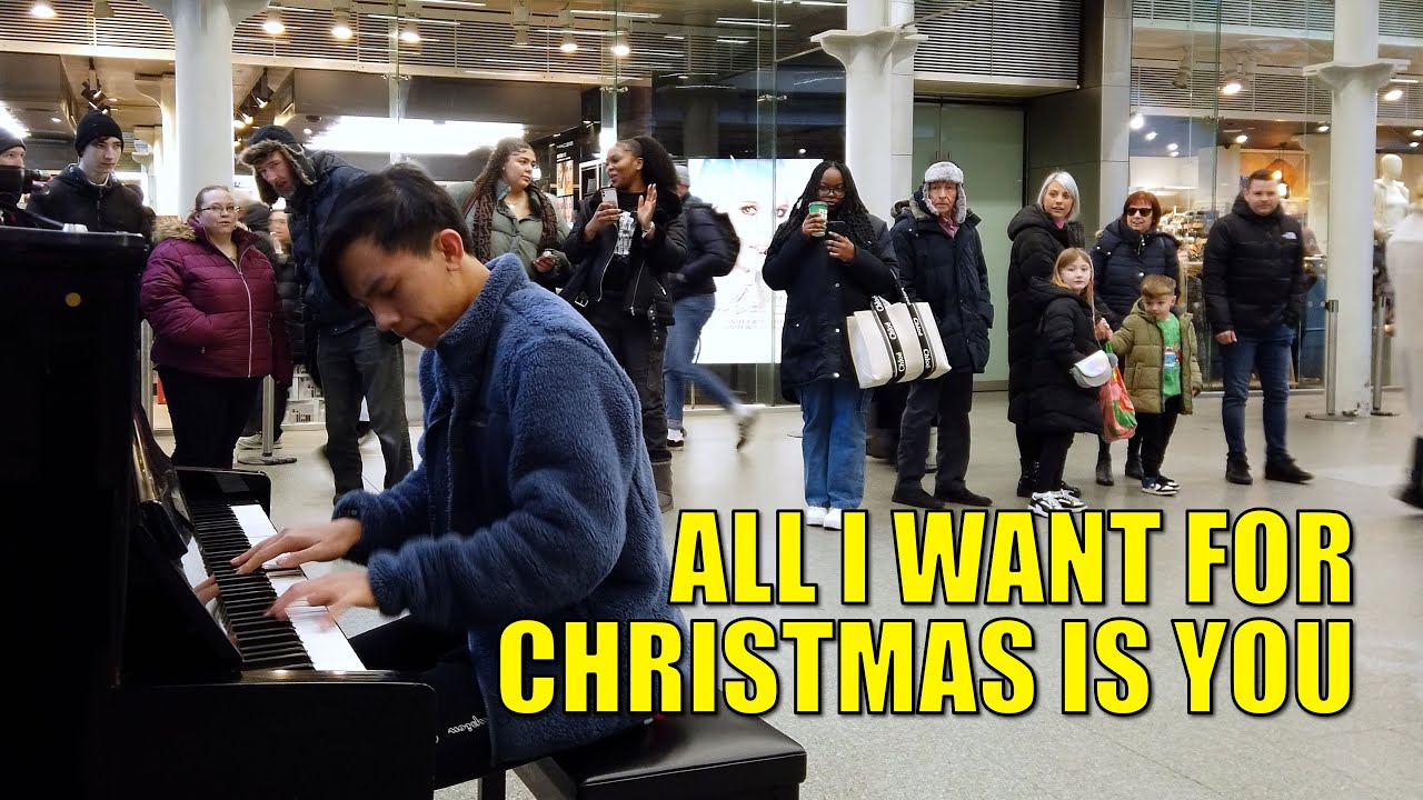 When I Play The Biggest Christmas Song Ever In Public Cole Lam YouTube When I Play The Biggest Christmas Song Ever In Public Cole Lam YouTube