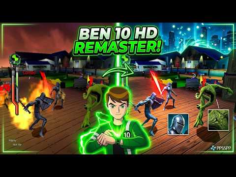🎮 Homemade Remaster of Ben 10 Alien Force on PPSSPP (HD Textures)