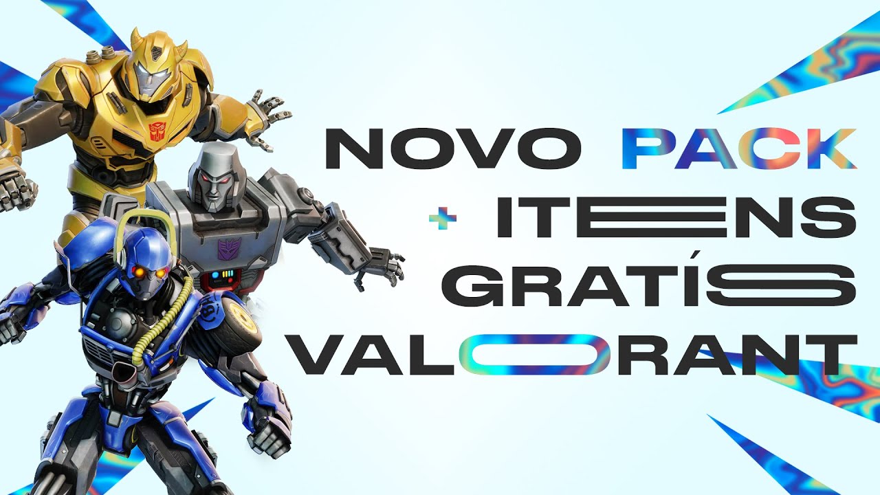 FORTNITE PACOTE TRANSFORMERS, COLLAB COM VALORANT E ITENS GRÁTIS