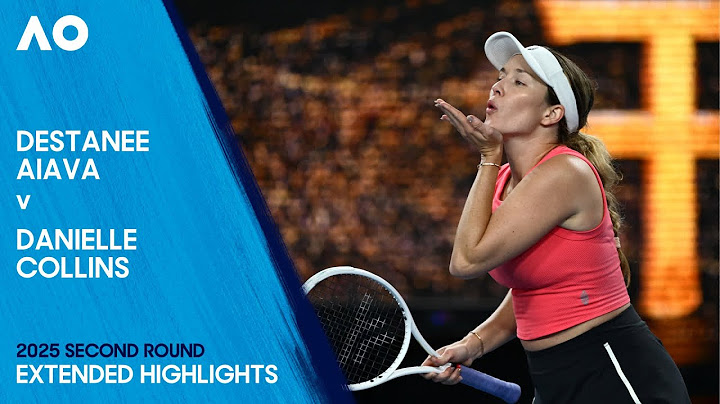 Destanee Aiava v Danielle Collins Extended Highlights | Australian Open 2025 Second Round