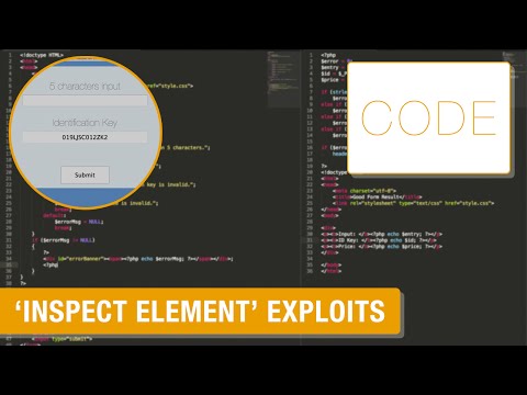 Avoid “Inspect Element” exploits (Coding Tips - HTML/PHP)