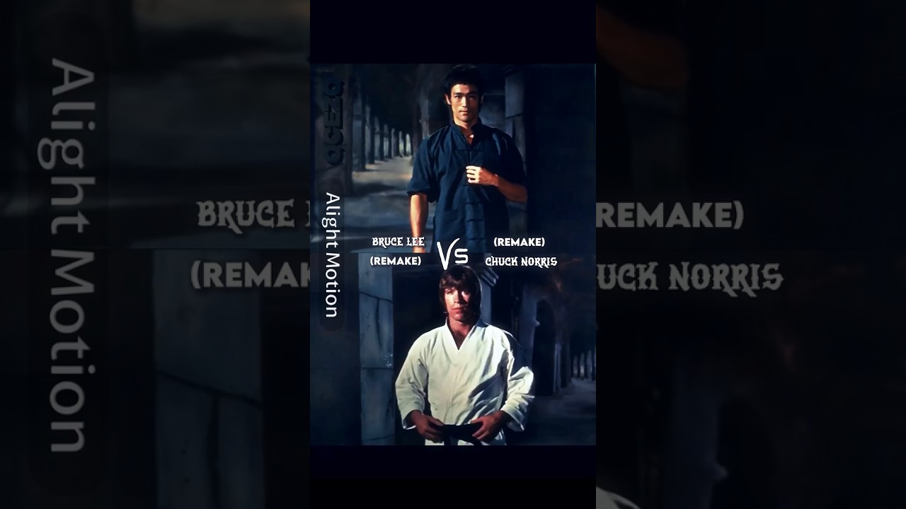 Bruce Lee Vs Chuck Norris 
