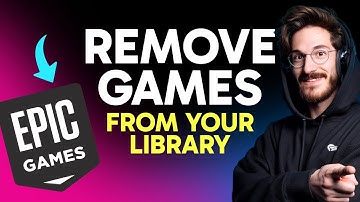 How to REMOVE GAMES FROM EPIC GAMES LIBRARY (Step by Step) 2025