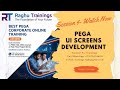 Pega User Interface | Pega Trainings | Pega UI | Pega Tutorials for Beginners | Pega CSA | Pega CSSA