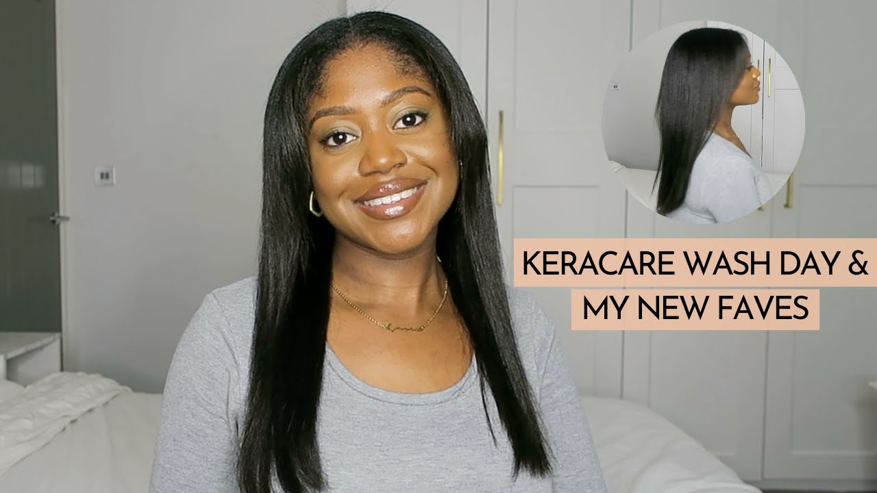 I'm Back!! A KeraCare Wash Day & Sharing My New Faves! Healthy Hair
