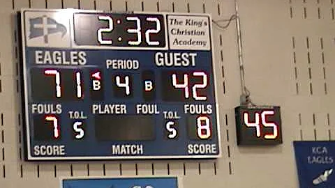 KCA Highlights vs. Grace Brethren