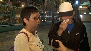 Hong Kong residents cried over election results