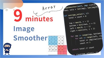 Image Smoother - LeetCode #661 - Python, JavaScript, Java and C++