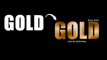 How to Make Gold Text in Photoshop Fast