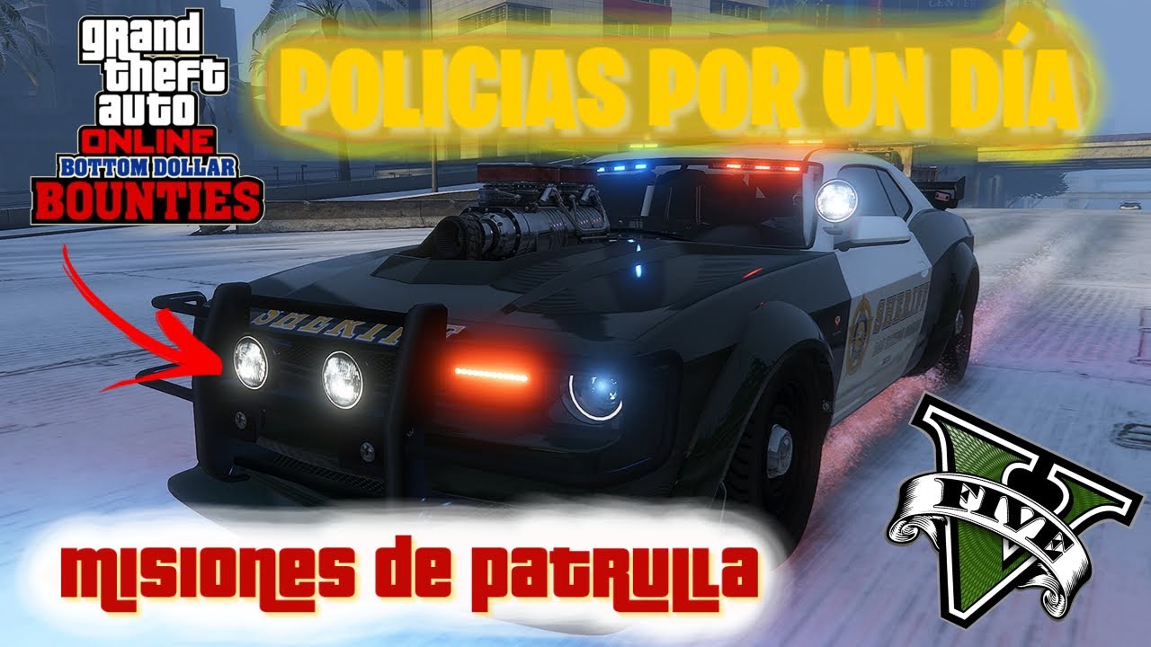 SOMOS POLICIAS POR UN DIA EN GTA ONLINE!! HACIENDO LAS MISIONES DE