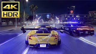 NEED FOR SPEED HEAT (PS4 Pro) 4K HDR Gameplay @ ᵁᴴᴰ ✔