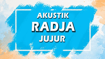 Radja - Jujur ( Karaoke | Akustik | Lirik )