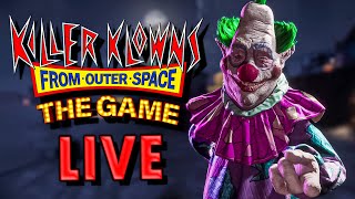 Killer Klowns Pre-Release PS5 Gameplay Part 2 - Killer Klowns from Outer Space The Game #live