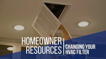 David Weekley Homes 2-Minute Tip: Changing Your HVAC Filter
