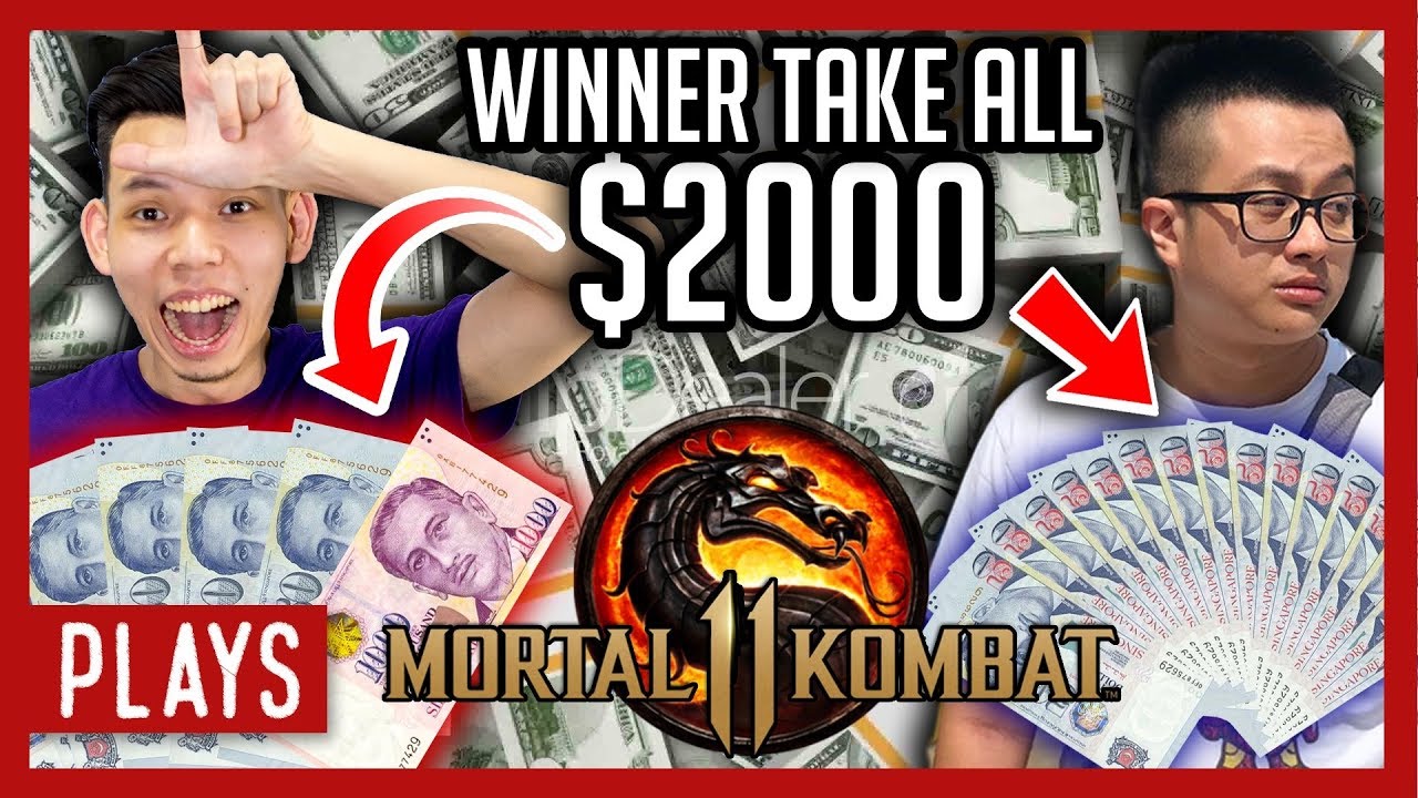 NOC PLAYS Betting 2000 on Mortal Kombat 11! (Winner Takes All) YouTube