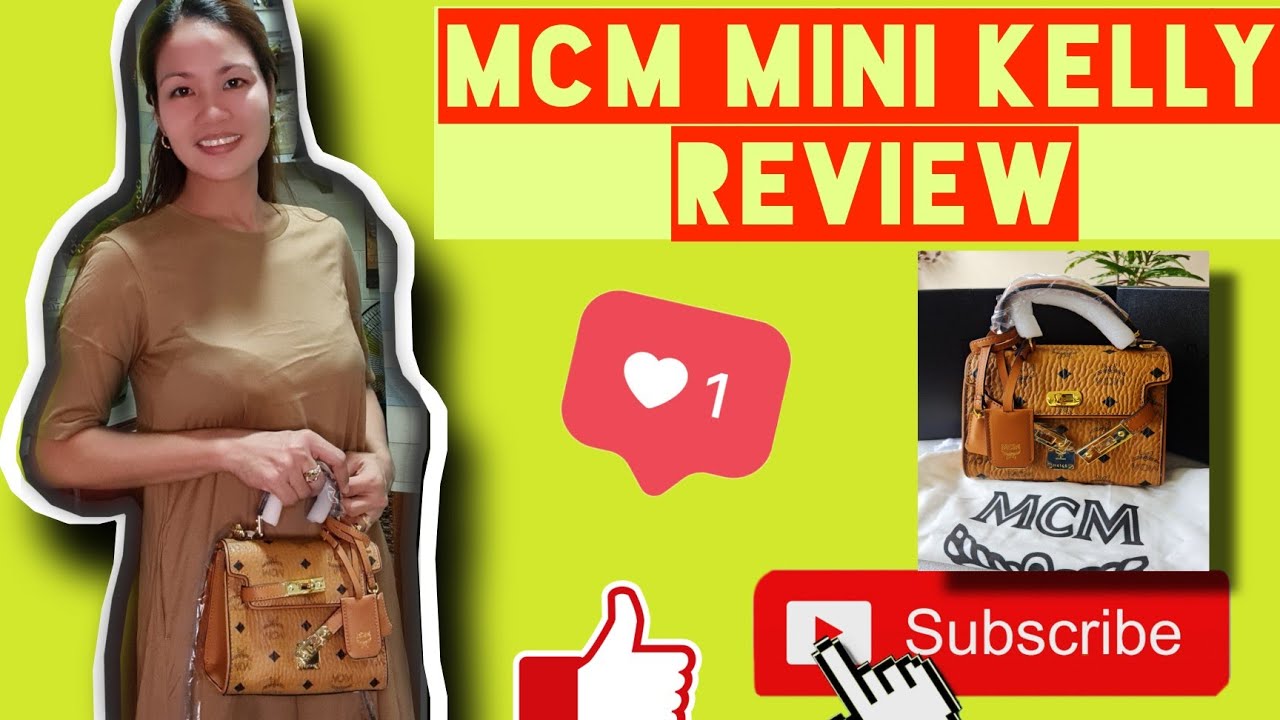 MCM Mini Kelly In Cognac Review/with When Worn photos🥰 