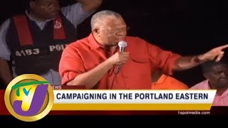 TVJ News: PNP Leader Campaigning in Portland - MAR 17 2019