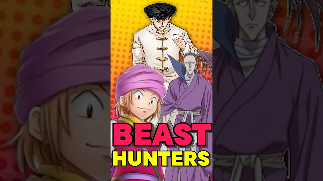 These RARE Hunters Are Underrated 😤 #animeanxiety #hunterxhunter