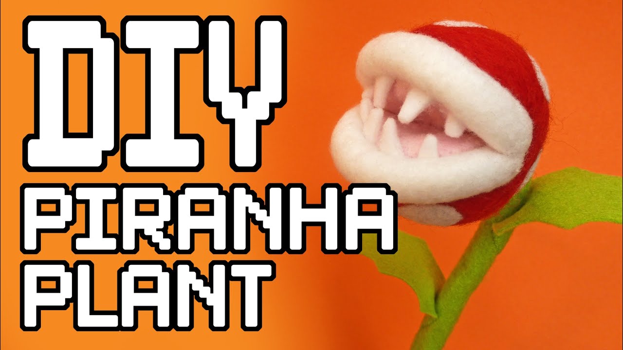 Piranha Pflanze (Super Mario) -  - Gratis-Anleitungen zum Häkeln,  Stricken, Nähen und mehr