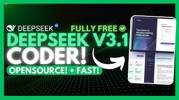 Deepseek V3.1 Coder: NEW Fast, Free, and Local Opensource GEM! Sonnet 4 Alternative!