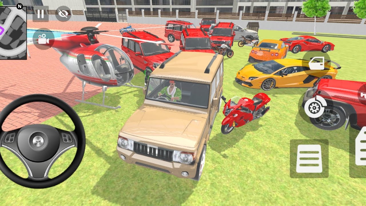 🤩Ultimate Vehicle Collection in Indian Theft Auto Simulator💥😱- Franklin All modifiedbikes washing