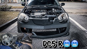 *RARE* DC5 Type r carpet install for my K24a Rsx