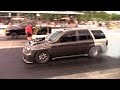 Turbo trailblazer vs diesel truck  14 mile drag race