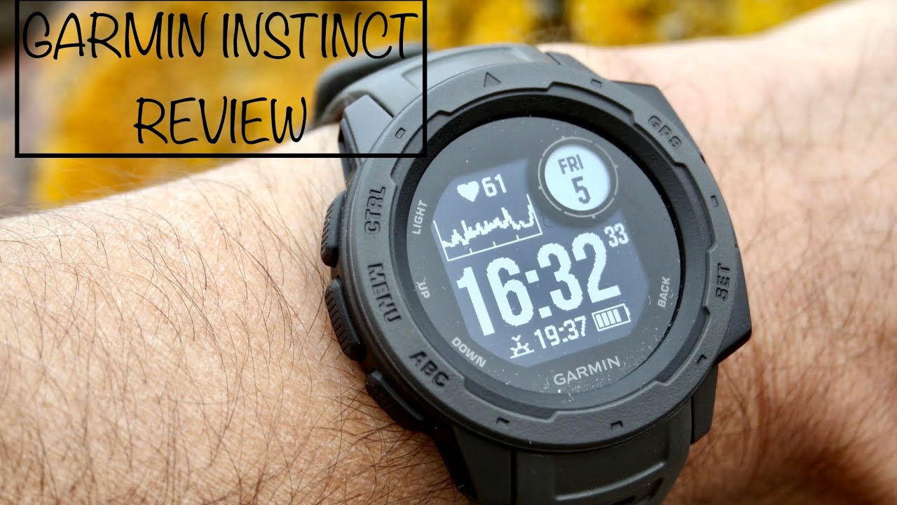 Garmin Instinct Review - YouTube