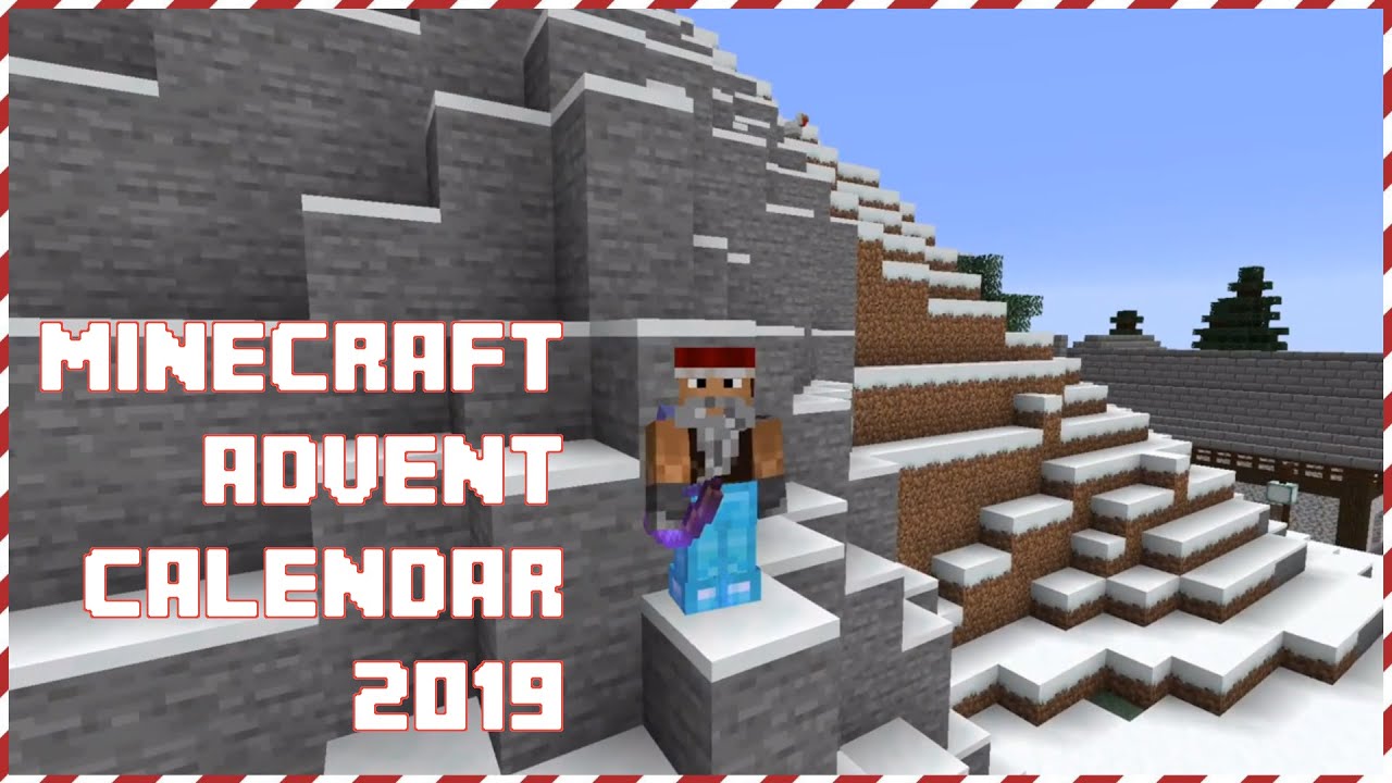 minecraft advent calendar 2019