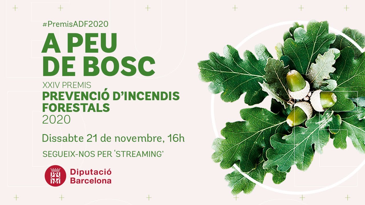 XXIV edició dels Premis de prevenció d'incendis forestals 2020