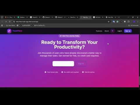 Todo App Hackathon Phase 2 🚀 | Full Stack Project Demo