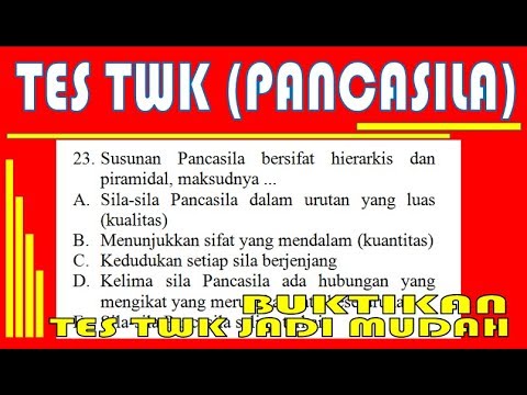  Soal  dan Pembahasan Tes  Wawasan Kebangsaan TWK Materi  