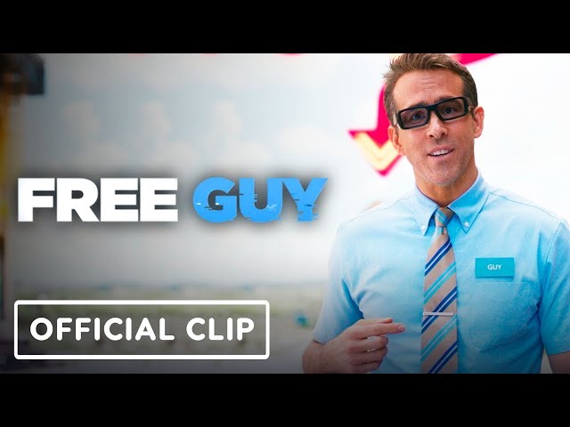 Ryan Reynolds is reduced to selling merch in the teaser-trailer for 'Free  Guy