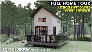 Tiny House That Breaks All The Rules | 3X4m With Loft Bed Ideas | 12 Sqm Guide