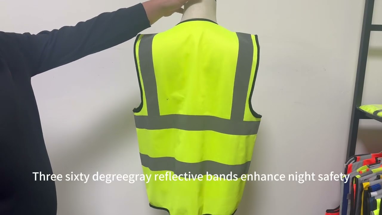Custom safety vests are welcome