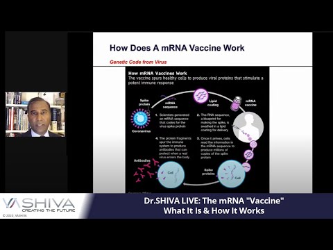Dr.SHIVA LIVE: The mRNA "Vaccine." What It Is & How It Works.