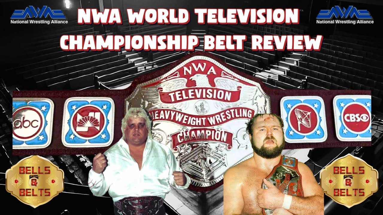 AND NEW! NWA TV Title Belt 