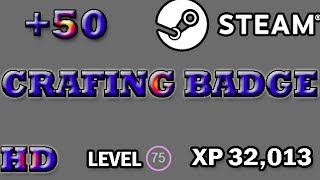 (Steam Summer Sale 2017 ) Crafting +50 Badges || Level 75
