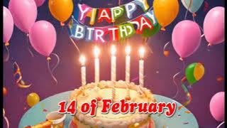 happy birthday 14 of February - February 14 Birthday Songs