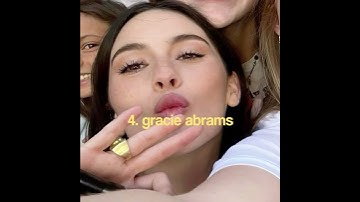 my favs! #taylorswift #oliviarodrigo #sabrinacarpenter #gracieabrams #lanadelrey