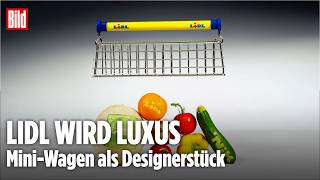 Lidl Sorgt Für Luxus-Hype Mini-Einkaufswagen Als Designer-Tasche