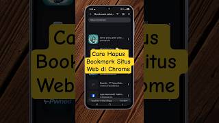 Cara Hapus Bookmark Situs Web di Chrome #hapusbookmarkchrome #bookmarkchrome #googlechrome
