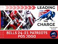 Leading the Charge | Bills 24-21 Patriots - Pós Jogo