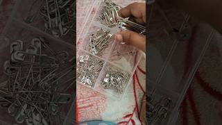 Meesho finds under 150 | safety pins 200 #unboxing #meeshofinds #under150  #shorts